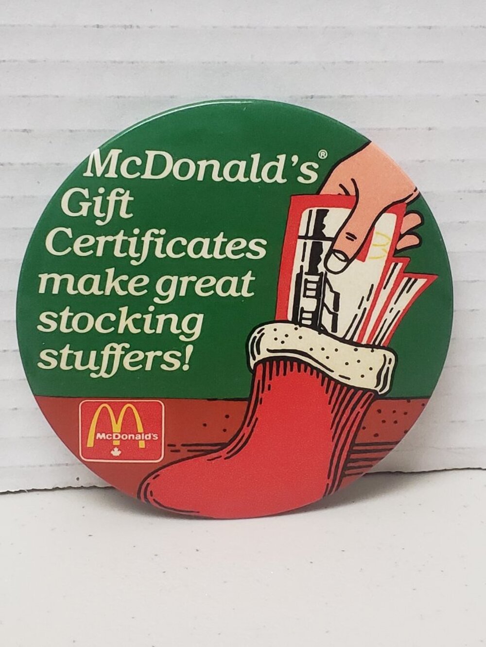 Vintage McDonald's Pin (Stocking Stuffers)